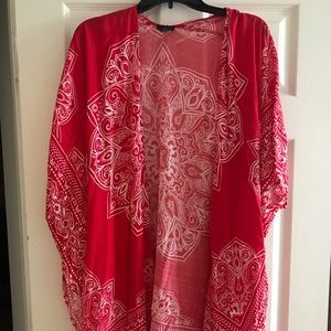Red kimono from Rue 21. Never worn.